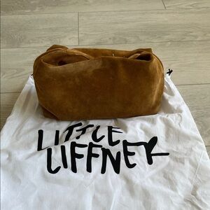 Liffner Pillow Pouch Suede Bag
